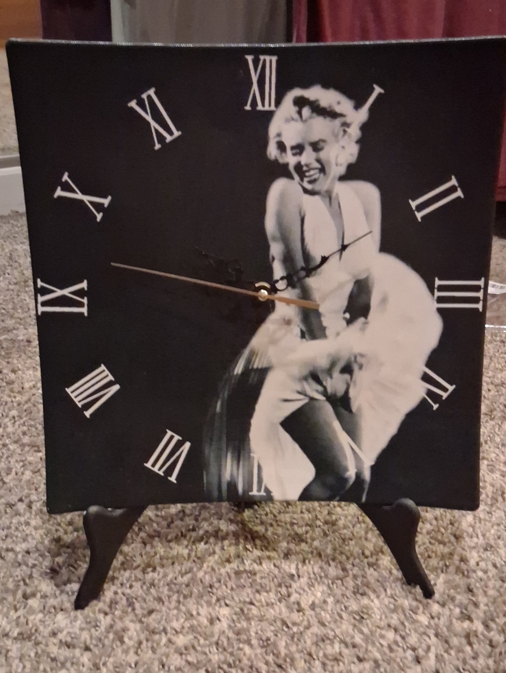 Marilyn Monroe Black and Pink Decorative Wall Plaque